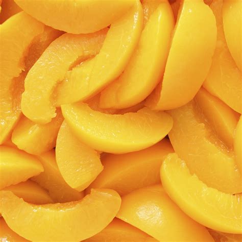 Sliced Peaches