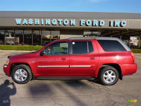 2004 Magnetic Red Metallic GMC Envoy XUV SLT 4x4 47292262 Photo 8