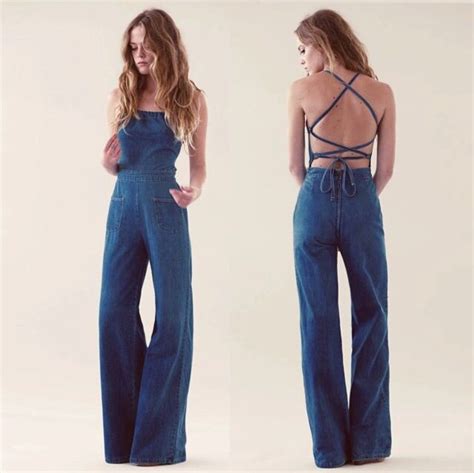 Vintage S Denim Jumpsuit S Inspired Fashion S Fashion Fashion