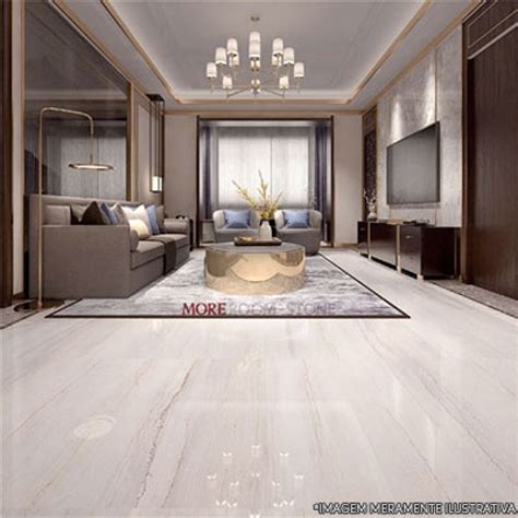 Piso Porcelanato Polido Bege Vila Amélia Piso de Porcelanato Branco