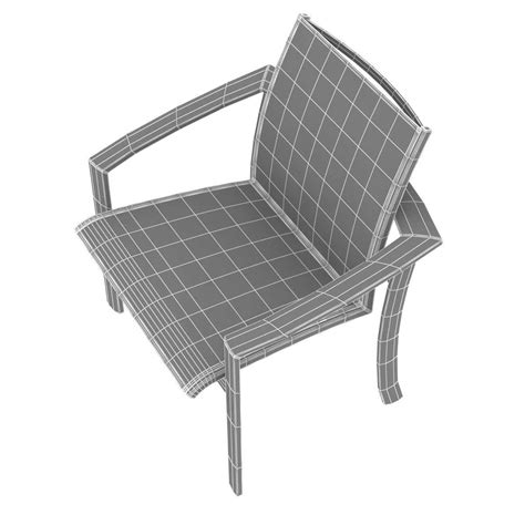 Chair Kor Relaxed Sling 3D Model TurboSquid 1518433