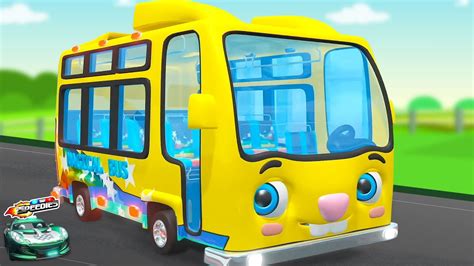 Roues Dans Le Bus V Hicules Chanson Et Pr Scolaire Vid Os Pour Enfants