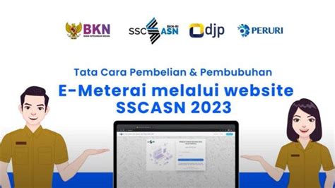 Cara Beli E Materai Pelengkap Dokumen CPNS Dan PPPK 2023 Simak Langkah