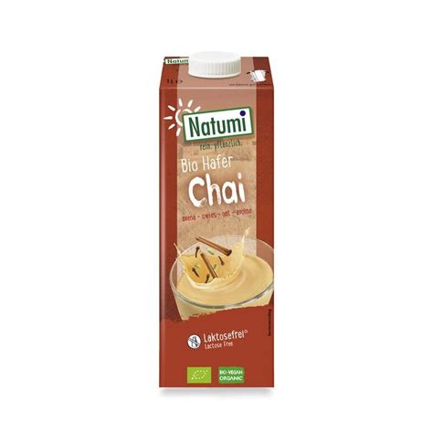 Natumi Hafer Chai Drink Bio 1l X 6 6er Pack VPE Ekomarkt De