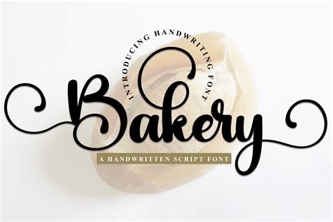 Bakery Font By Payjhoshop · Creative Fabrica