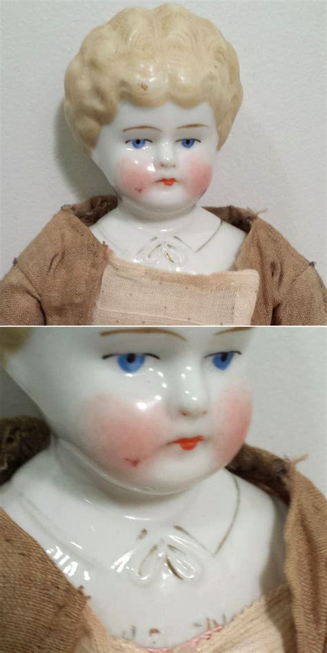 Antique Hertwig And Company German China Head Doll Pet Name Etsy