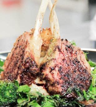 Something A Bit More Fancy Rack Of Lamb With Parmesan And Herb Crust