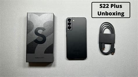 Samsung Galaxy S22 Plus Unboxing Youtube