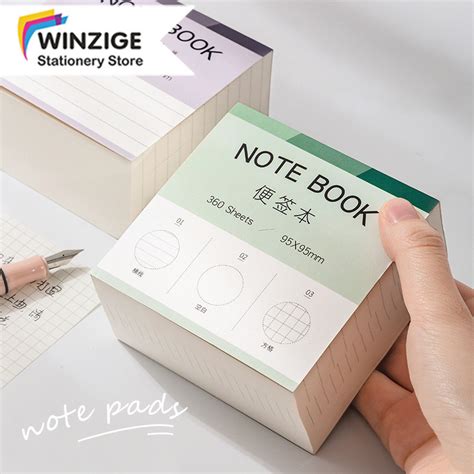 Jual Winzige Memo Pad 360 Lembar Note Paper Kertas Memo Tempel Lucu