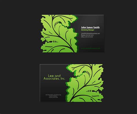 Landscape Architect Business Card