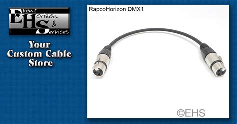 Rapcohorizon Dmx Pin Female Xlr Dmx Turnaround Event Horizon