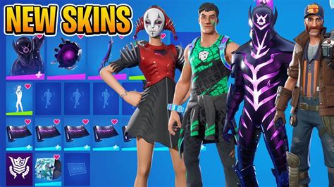 New Fortnite Heist Update Skins Youtube