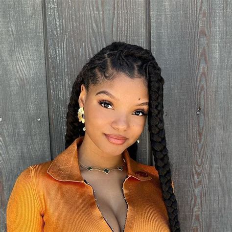 Halle Bailey On Instagram Orange You Glad To See Me 😭🥰🧡 In 2023