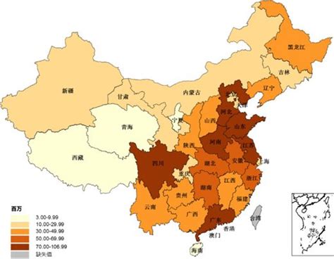 全国人口密度分布图2021 全国人口密度分布图高清最新版 地之图下载