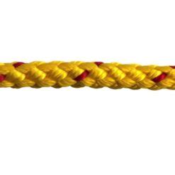 Mm Yellow With A Red Fleck Braided Polypropylene Bondage Rope