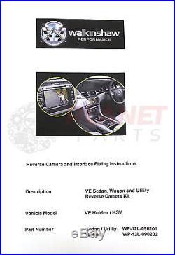 GENUINE HSV Holden VE Commodore SERIES 1 Reverse Camera Kit SEDAN UTE