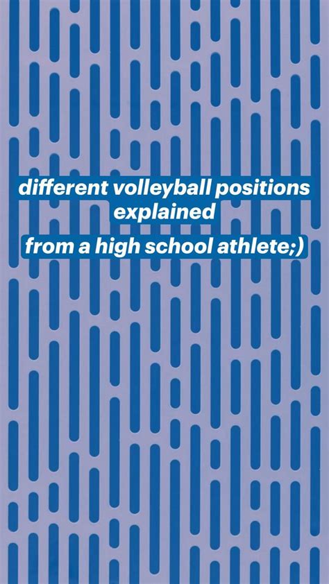 different volleyball positions explained | Volleyball skills ...