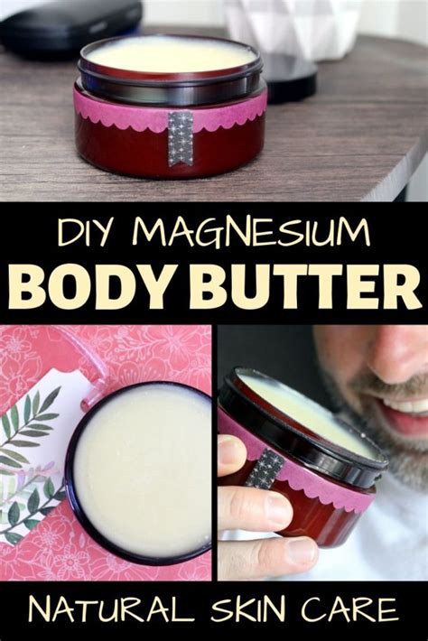 Magnesium Body Butter Recipe A Natural Moisturizer And Home Remedy