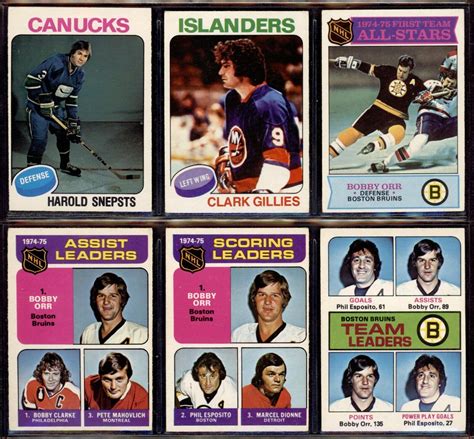 Opc Complete Hockey Card Set Vg Ex Very Good Excellent