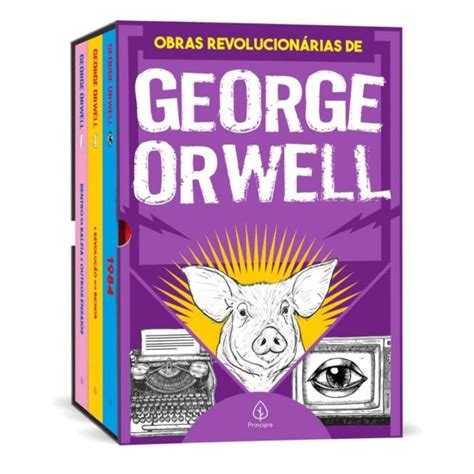 Box George Orwell 3 Livros Shopee Brasil