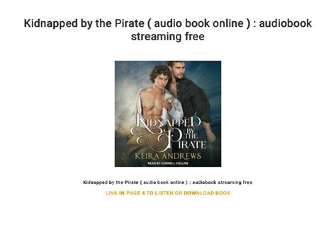 Kidnapped By The Pirate Audio Book Online Audiobook Streaming F