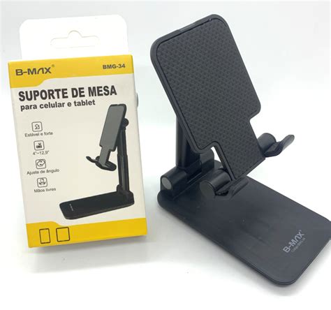 Suporte de Mesa Ajustável para Celular e Tablet B Max BMG34