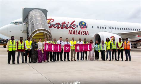 batik air begins direct flights  malaysia  maldives