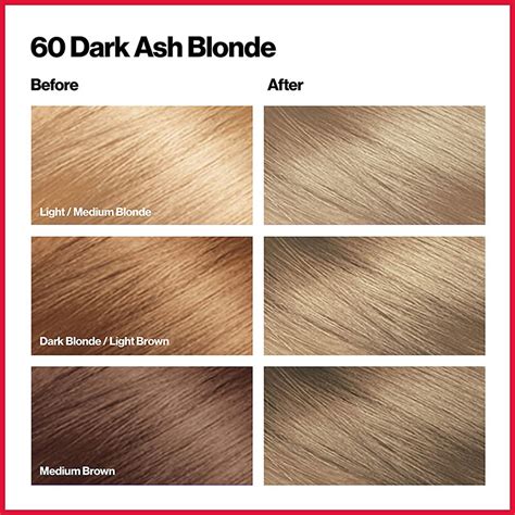 Revlon Colorsilk Beautiful D Hair Color Dark Ash Blonde