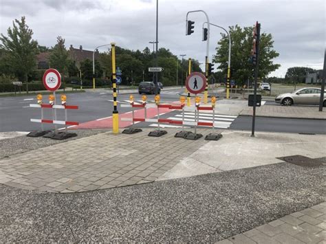 Werken Op Druk Kruispunt Bij Station Ieper Focus En WTV