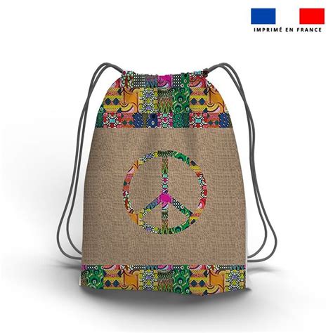 Kit Sac Dos Coulissant Motif Wax Patchwork Multicolore Tissus Price