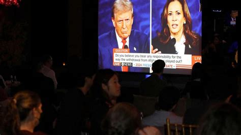 Las encuestas después del debate Kamala Harris Donald Trump a quién