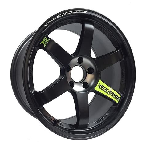 Volk Racing Te37 Sl Black Edition Ii 18x95 41 5x100 Pressed Black