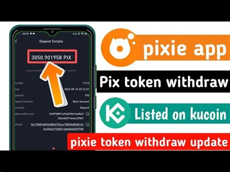 Pixie App Payment Proof How To Withdraw PIX Token Instant Pix