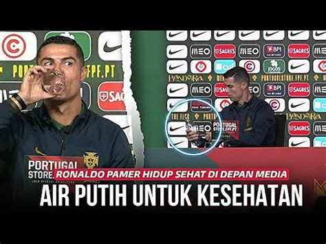 Buat Jurnalis Sampai Melongo Lihatlah Detik Detik Saat Ronaldo