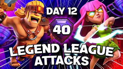 Top Legend League Live Attacks October Season Super Barch Strategy Clash Of Clans Coc