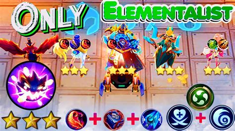 NEW META THARZ SKILL 3 ONLY ELEMENTALIST FULLY ULTIMATE MAGIC CHESS