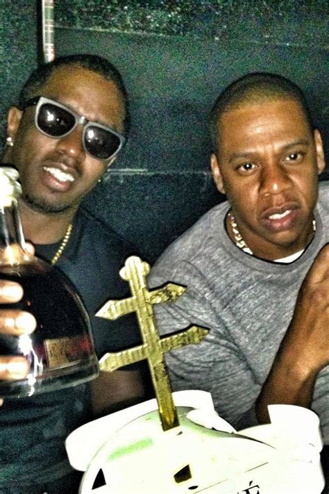 Jay Z And Diddy Party In Hollywood