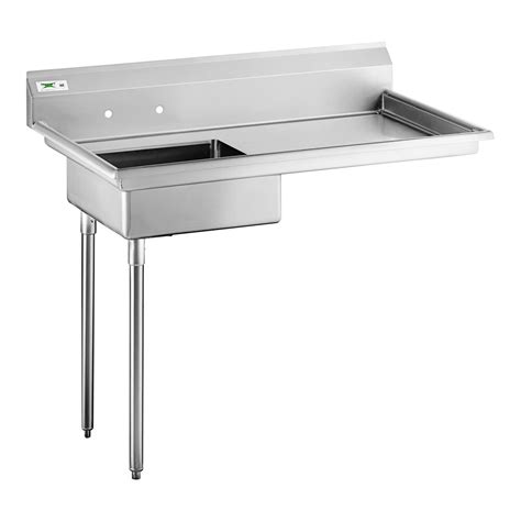 Regency Gauge Stainless Steel Soiled Dirty Undercounter Dishtable