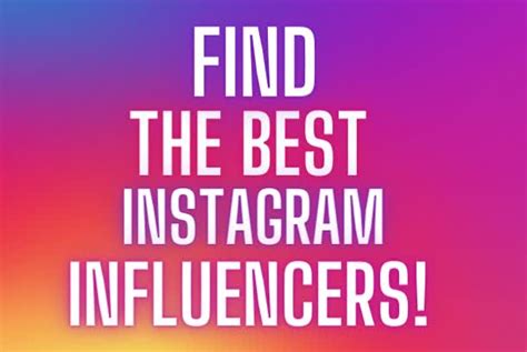 Find The Best Instagram Influencers For Your Niche By Kmacleata 1 Fiverr