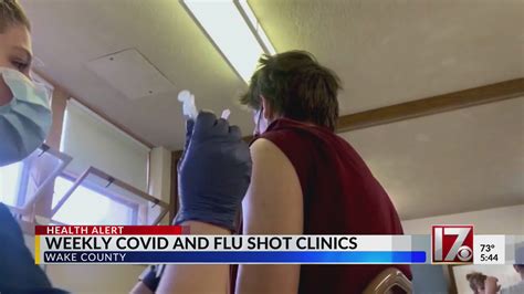 Weekly clinic for flu, COVID-19 vaccines in Wake County