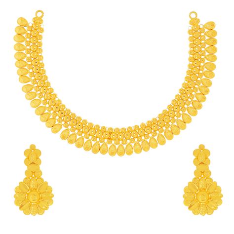 Latest Gold Necklace Set Designs With Price. | BISGold.com