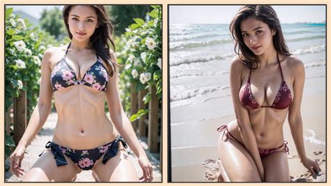 4k Lookbook Bikini Pictorial Youtube