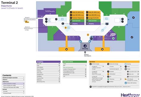 Heathrow Airport LHR Terminal Maps Shops Restaurants Food Court 2021