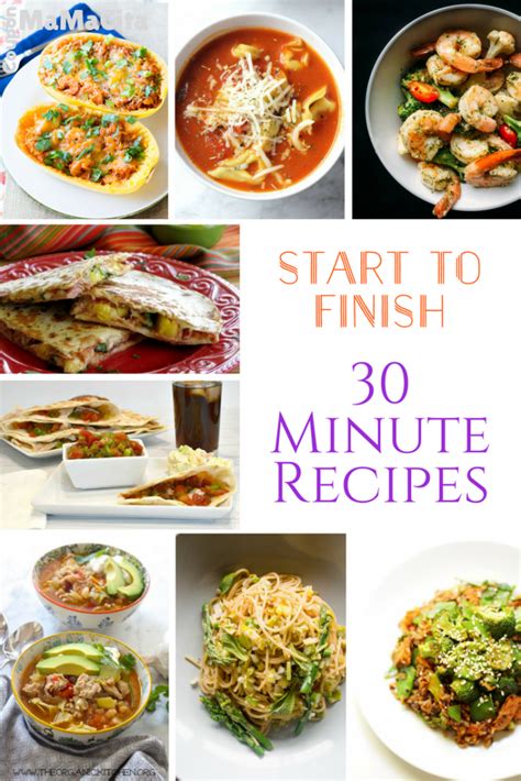 15 Easy And Delicious 30 Minute Meals Coupon Mamacita 30 Minute