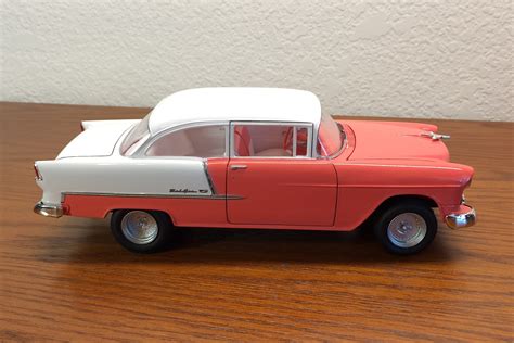 1955 Chevy Bel Air Sedan Plastic Model Car Kit 125 Scale