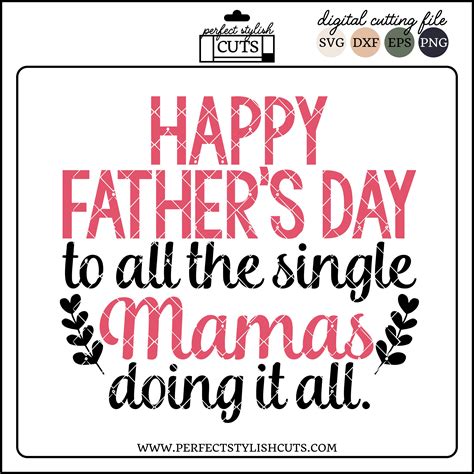 Happy Fathers Day Svg Mama Svg Single Mother Svg Etsy