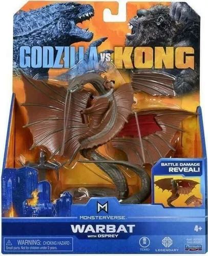 Figura Warbat Playmates Godzilla Vs Kong Mercadolibre