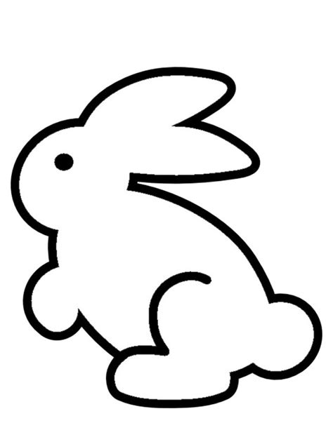 60 Rabbit Shape Templates And Crafts And Colouring Pages Free