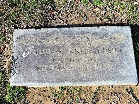 Douglas Knox Bemis Sr 1902 1956 Mémorial Find a Grave