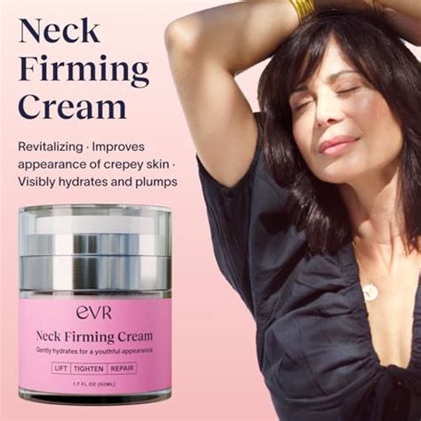 Anti Aging Neck Firming Cream With Collagen And Hyaluronic Acid Made In